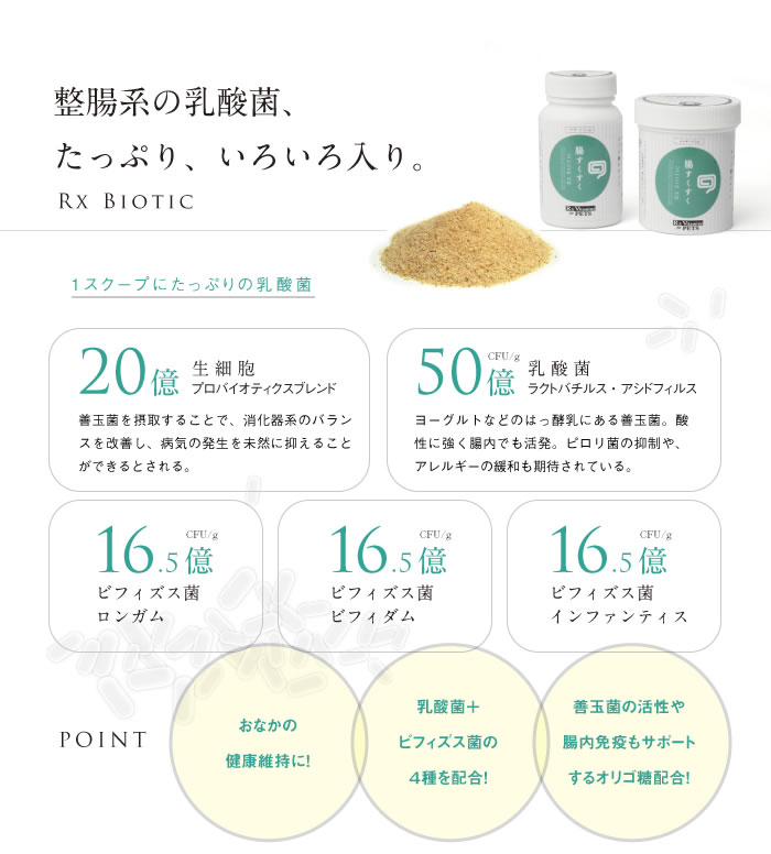 腸すくすく Rx Biotic